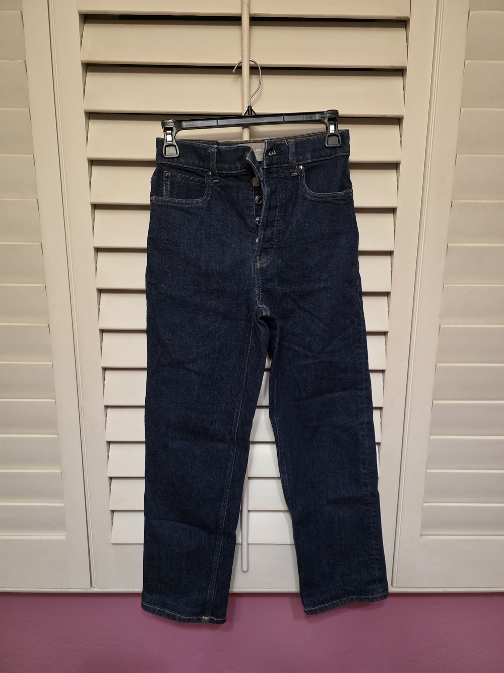 Everlane High-Rise Dark Blue Women's Jeans